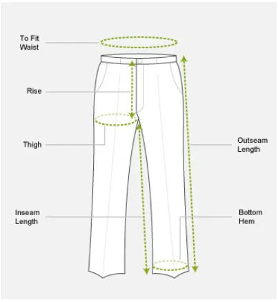 Pant Size Guidelines