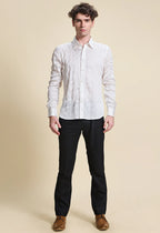 Diamond Shaped Pin Tucks Shirt
