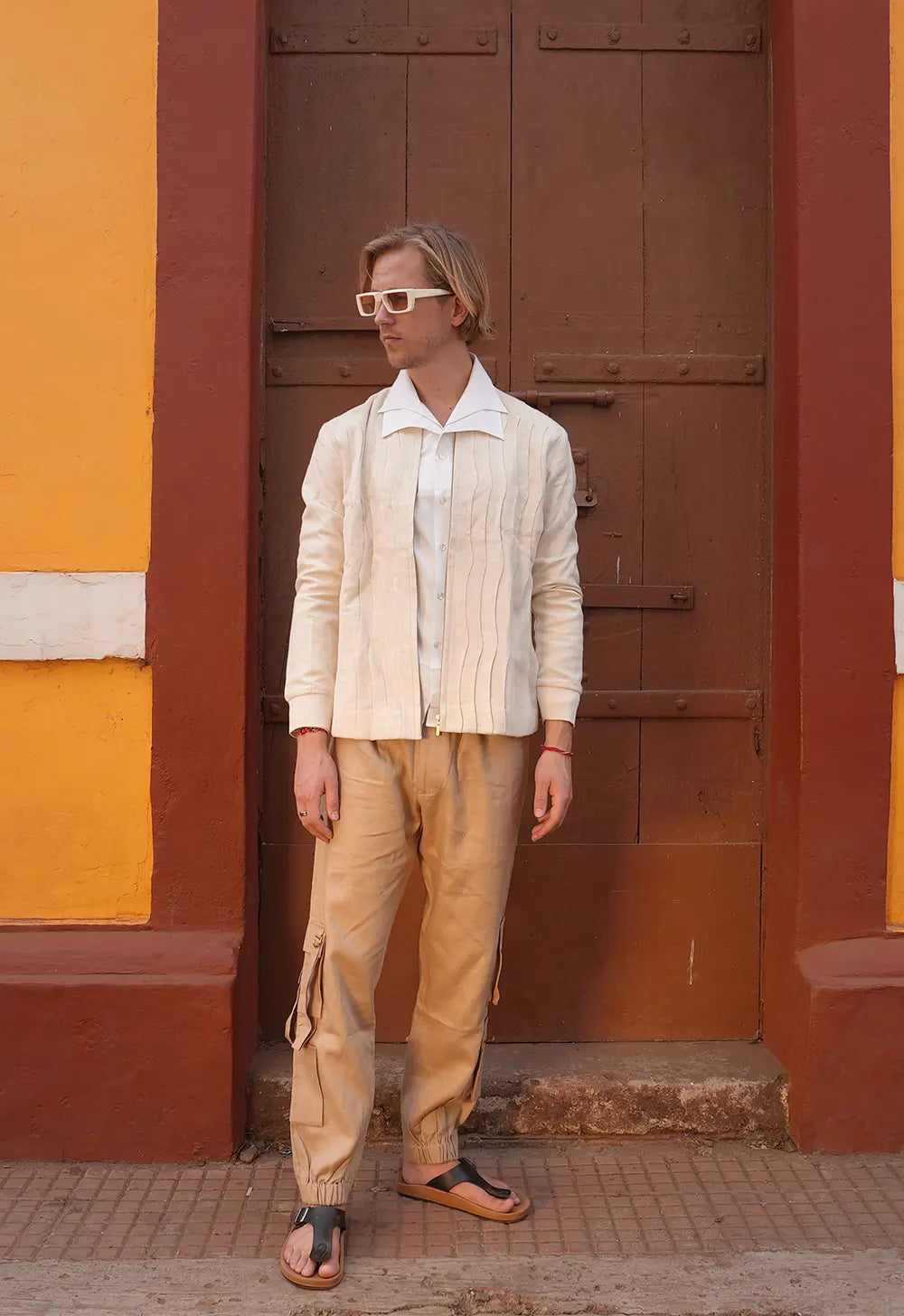Bamboo Linen Bomber