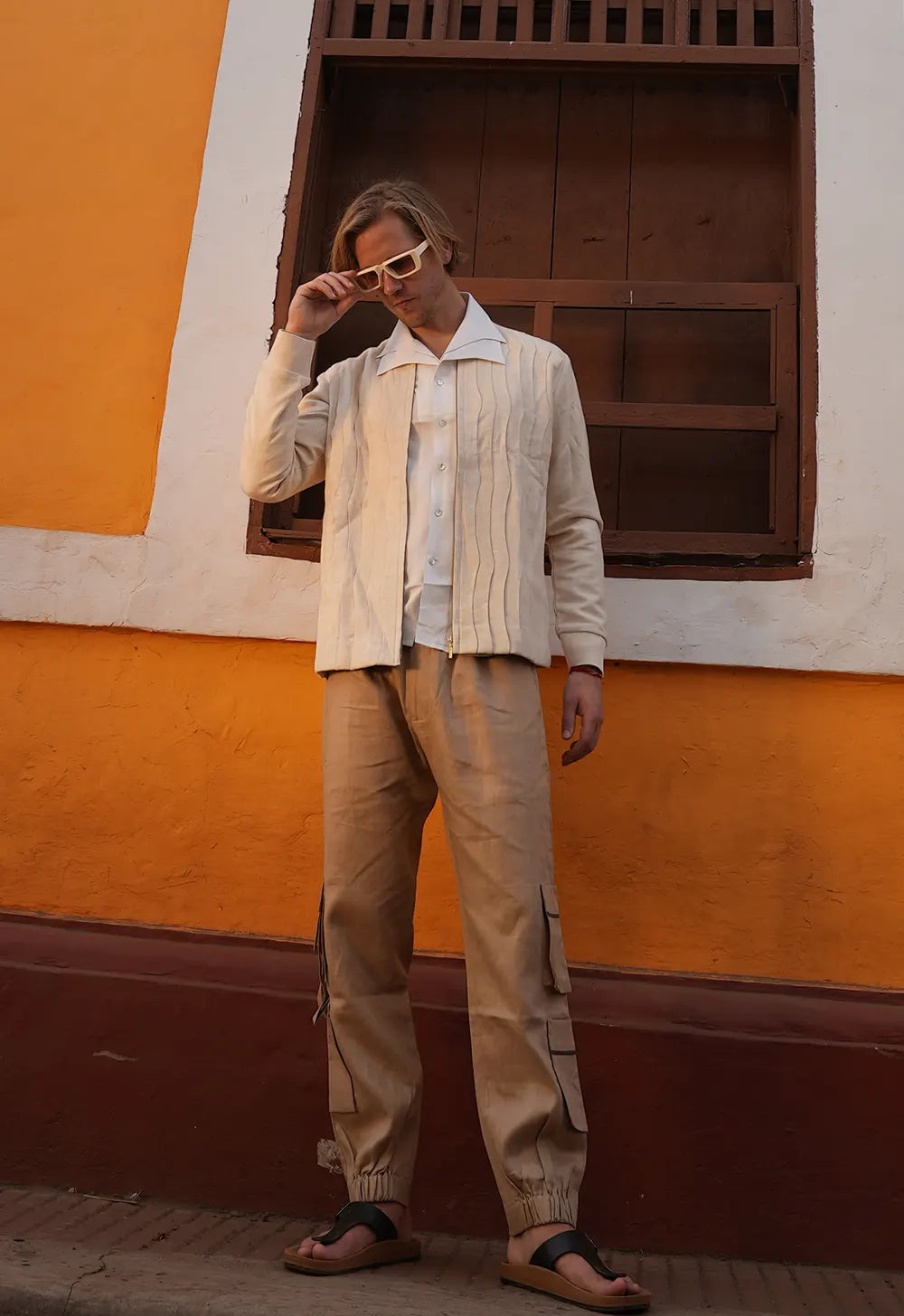 Bamboo Linen Bomber