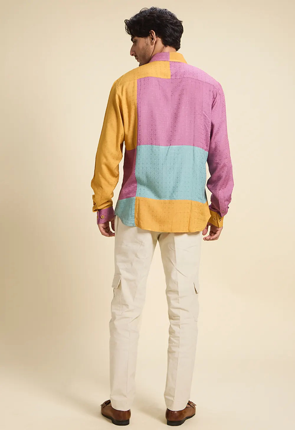 Pleated Khadi Pants