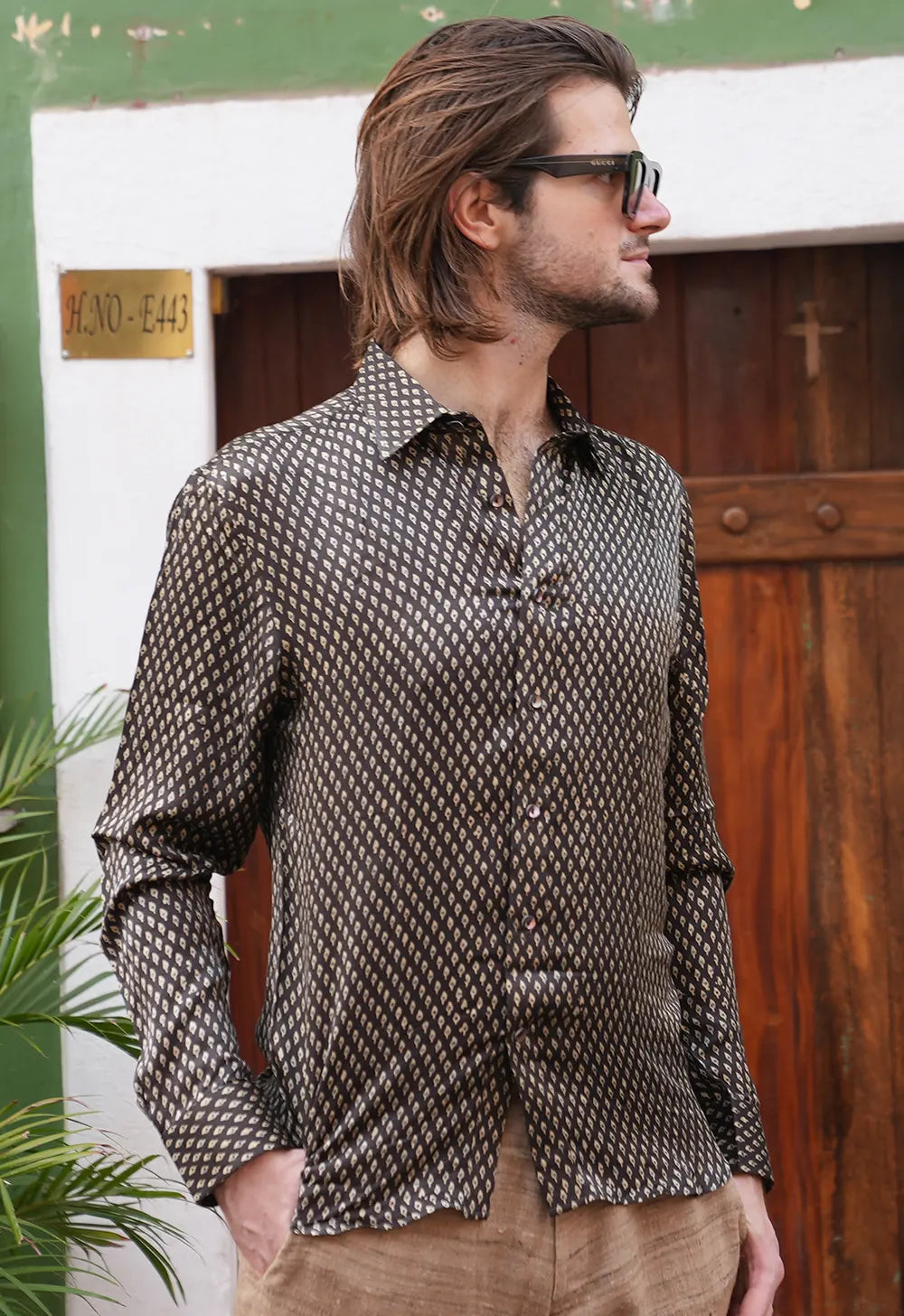 Vintage Silk Ajrakh