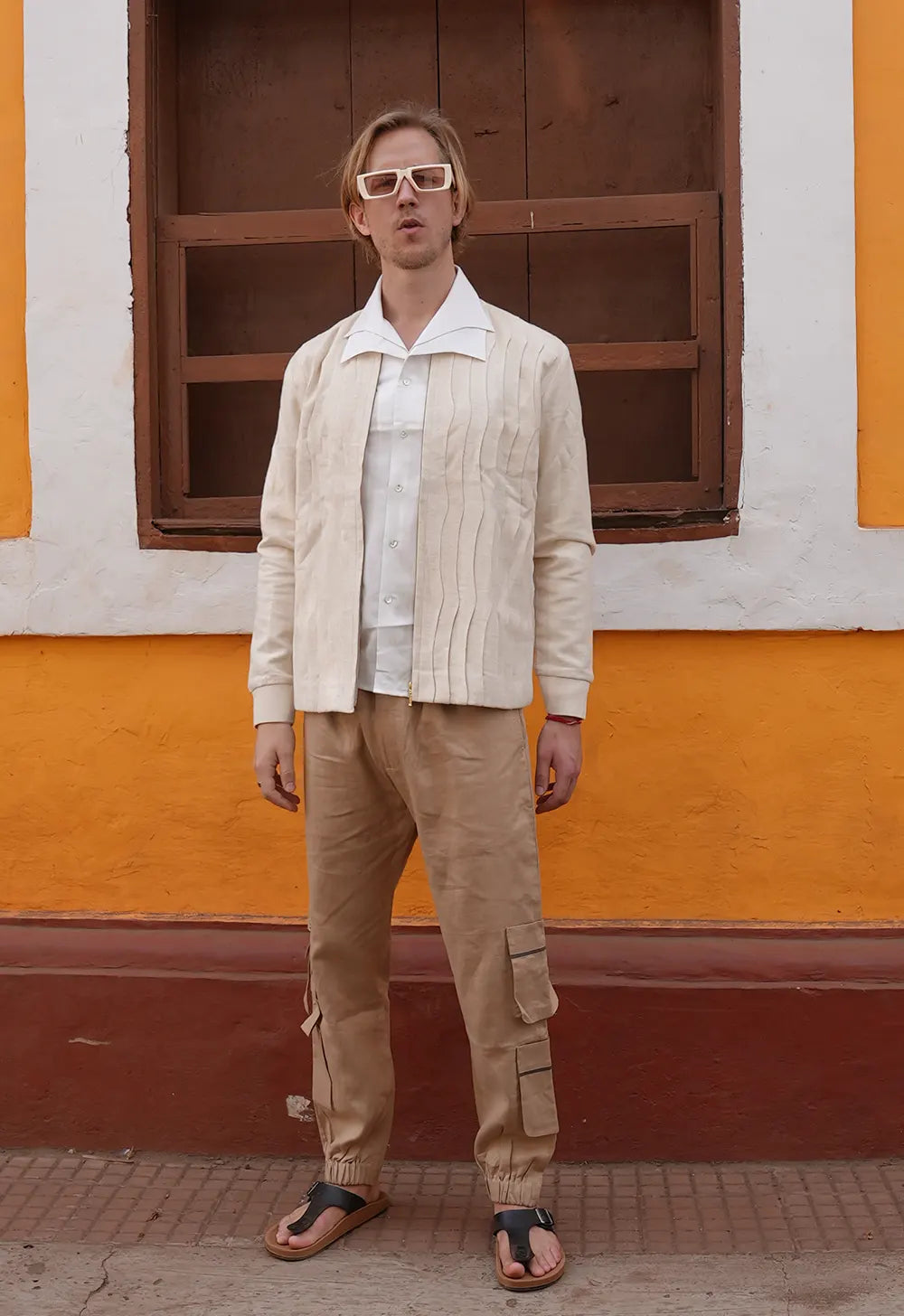 Bamboo Linen Bomber