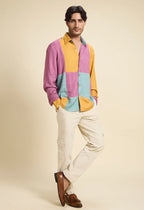 Pleated Khadi Pants