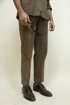 Vintage checks trousers