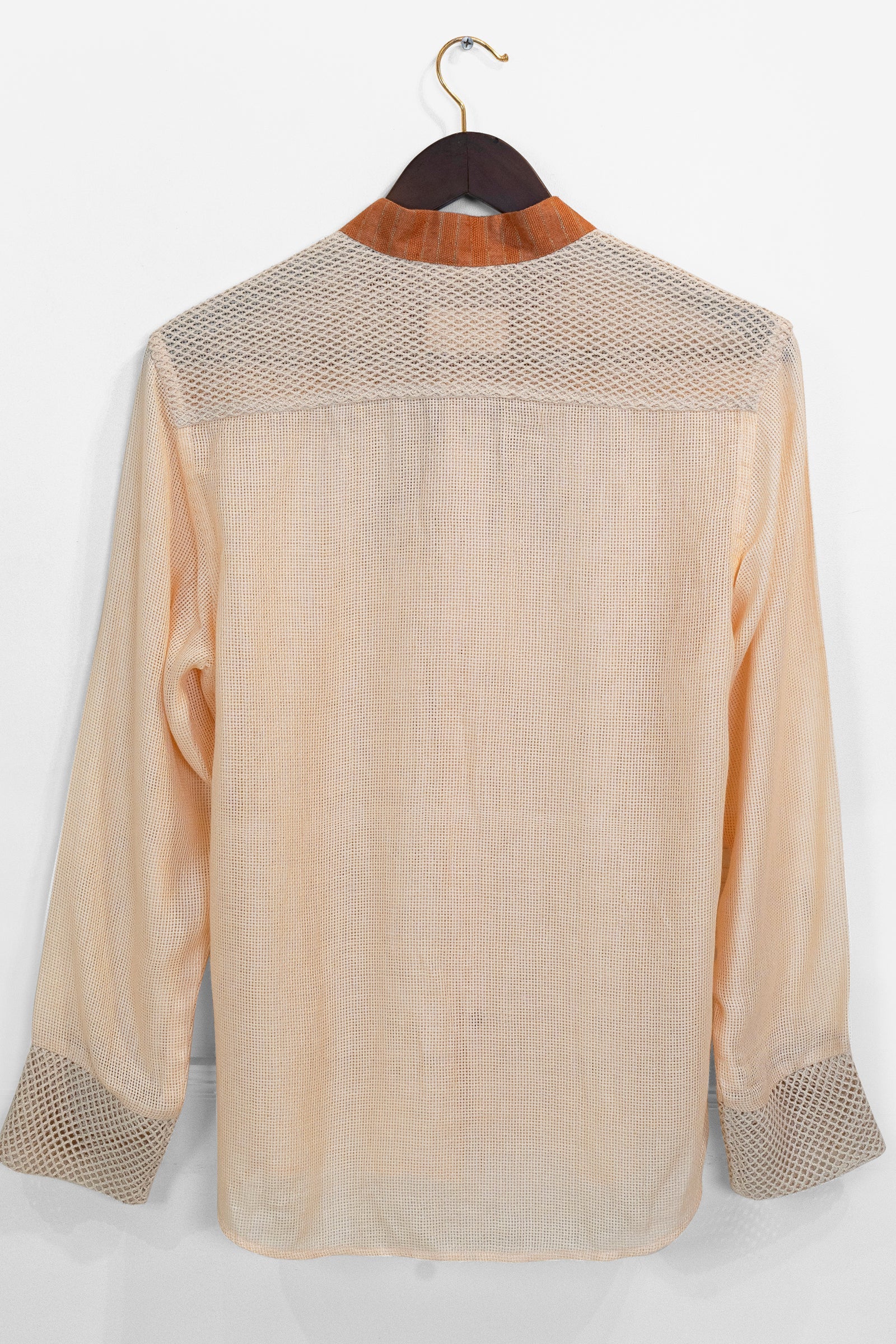 Cream Crest Linen