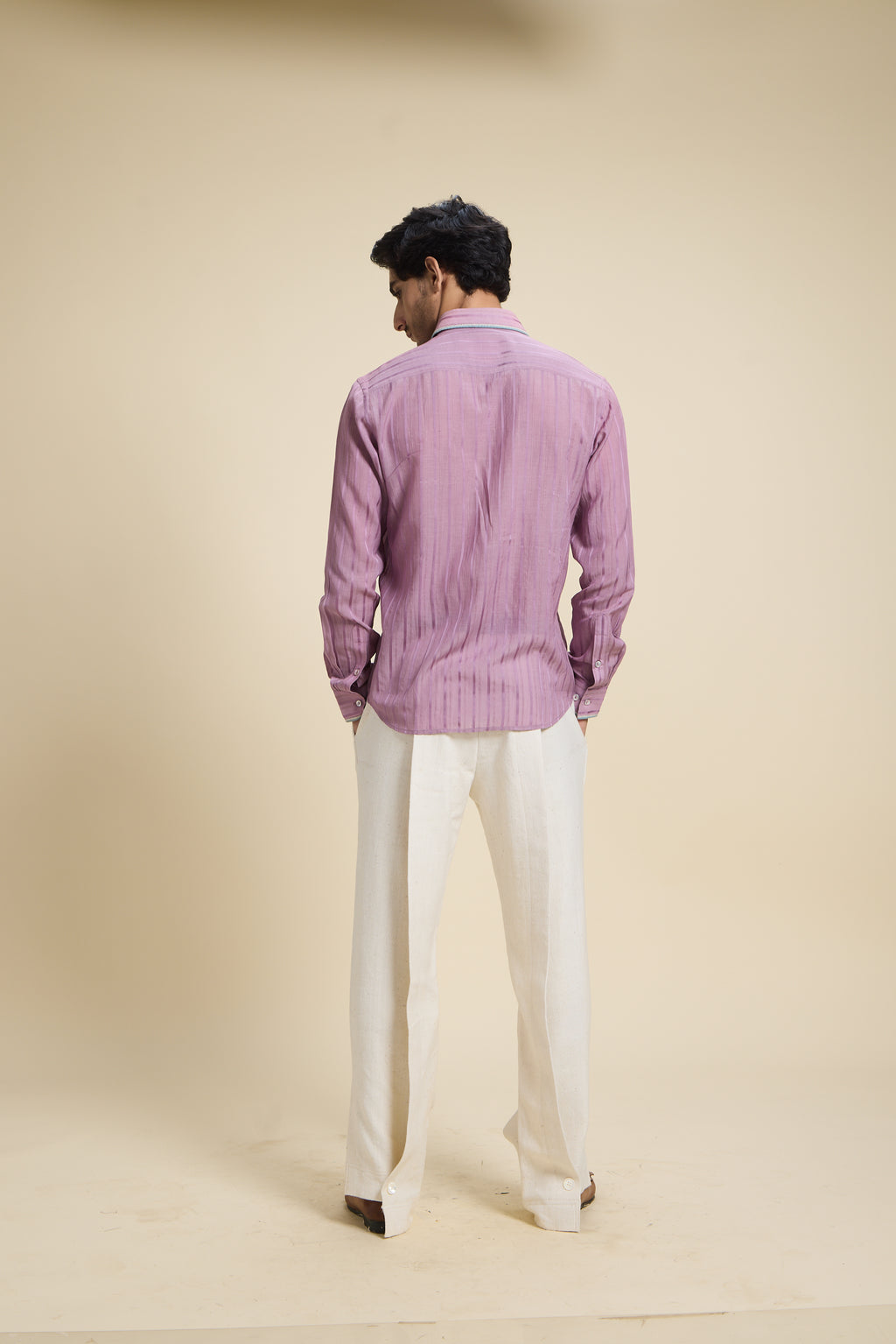 Purple Corn fibre shirt