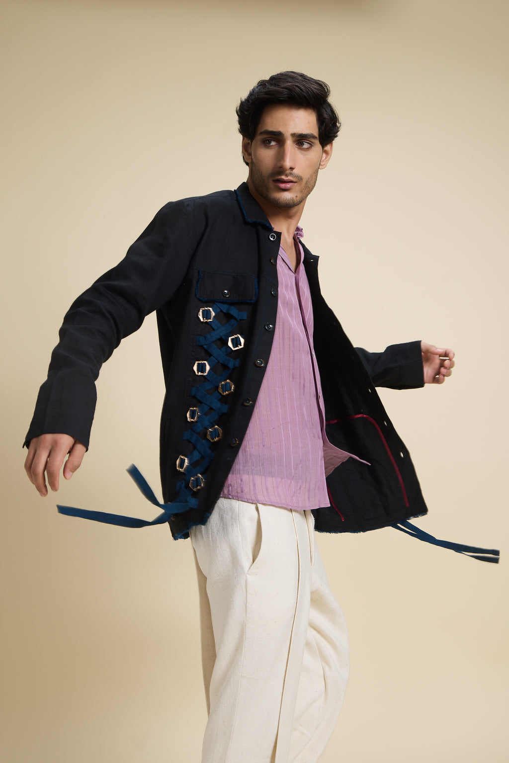 Noir Crest Jacket