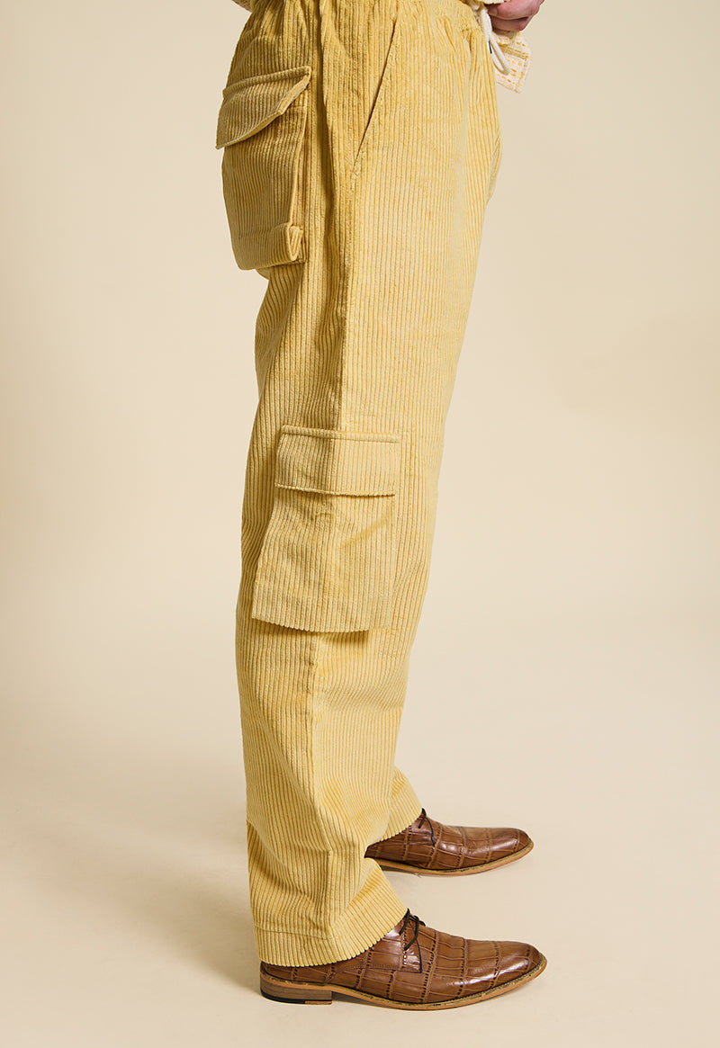 Yellow Corduroy Pants