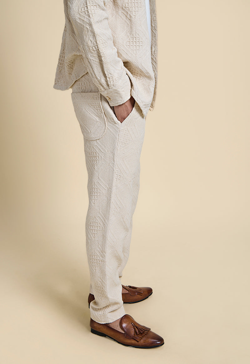 Cream Vintage Pant