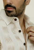 Signature J' pleated Shirt