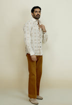 Signature J' pleated Shirt