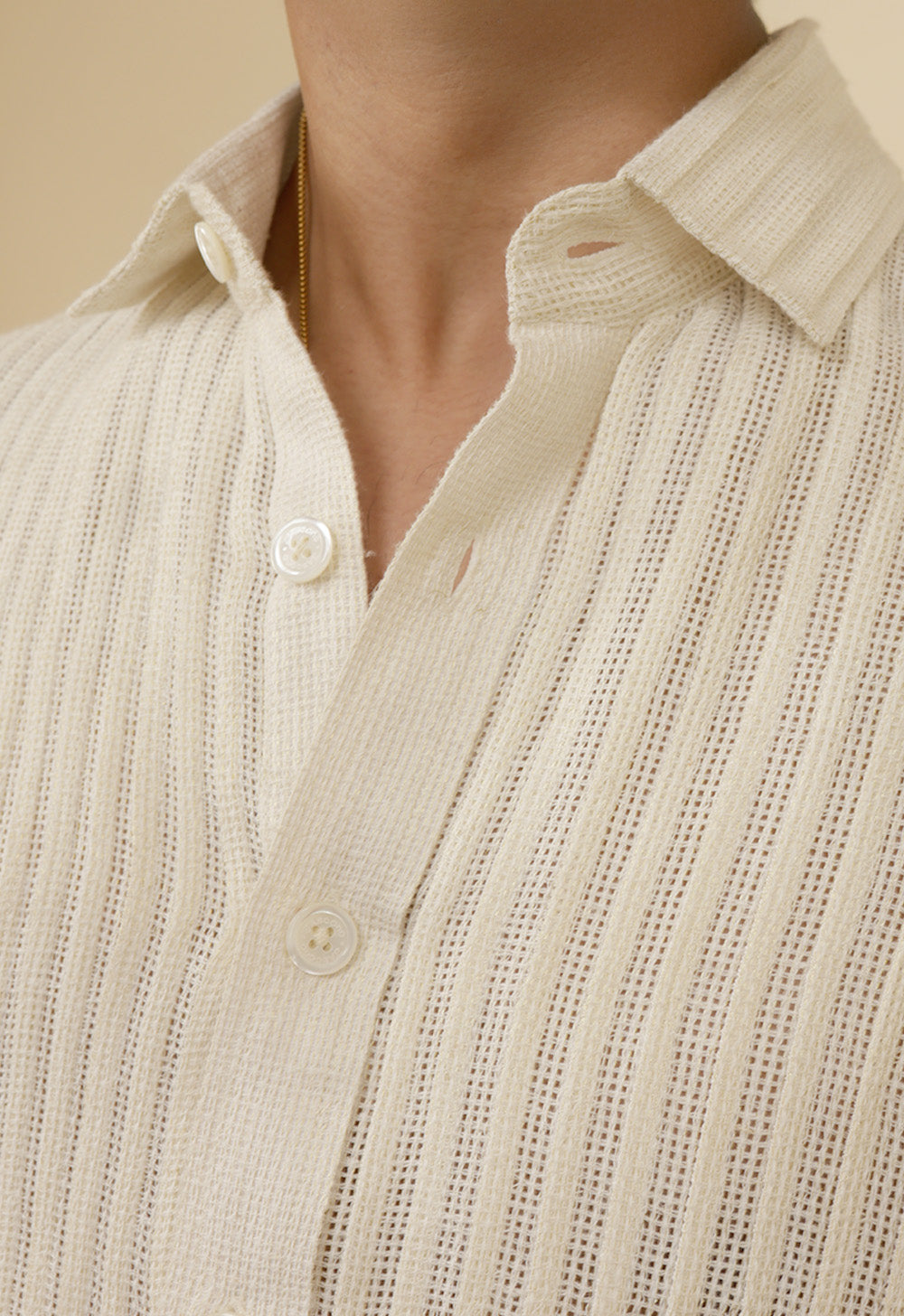 Linen Net Shirt