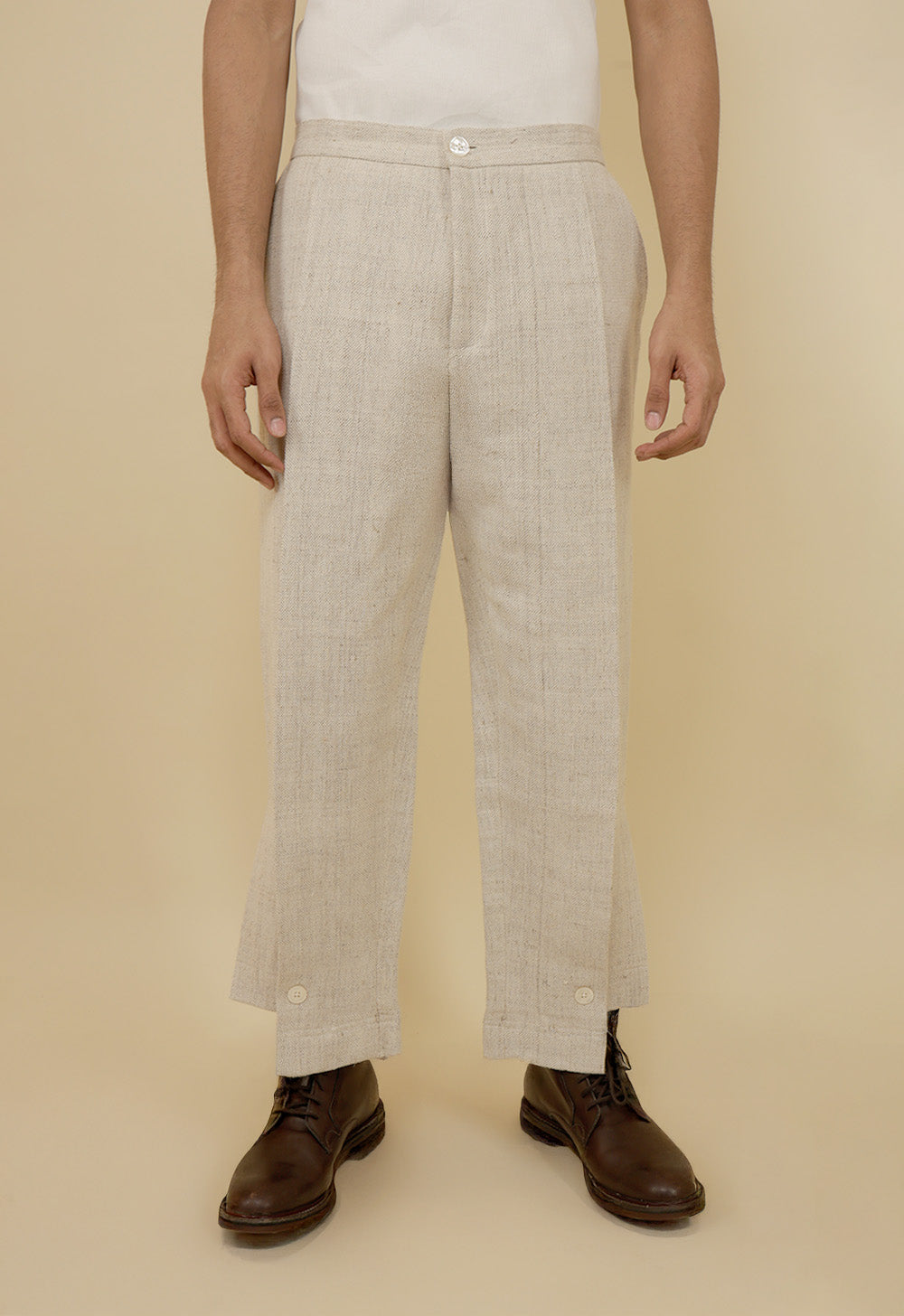 Handloom Hemp Trousers