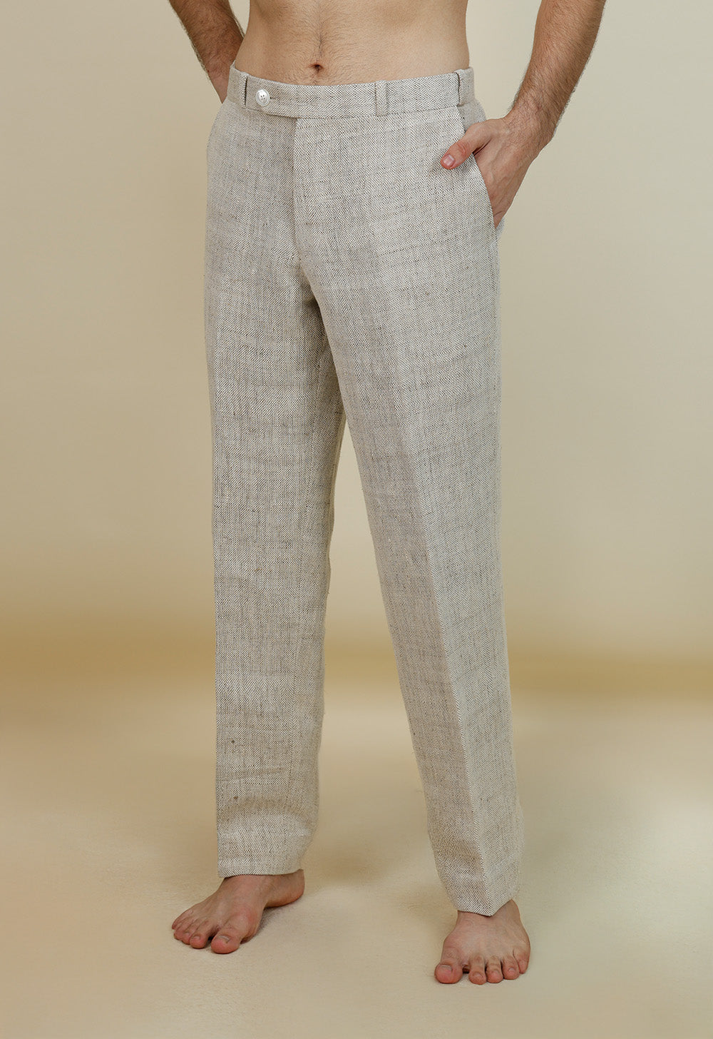 Handloom hemp cotton Pants