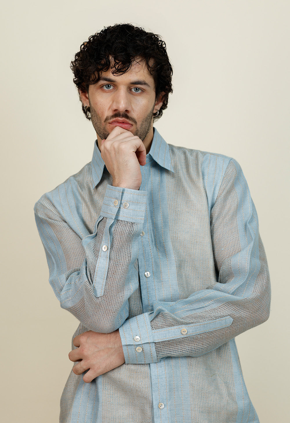 Linen Net Shirt