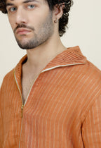 Linen Zipper Shirt