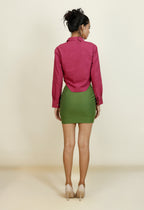 Mul - Silk Mini Skirt