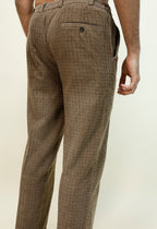 Vintage checks trousers