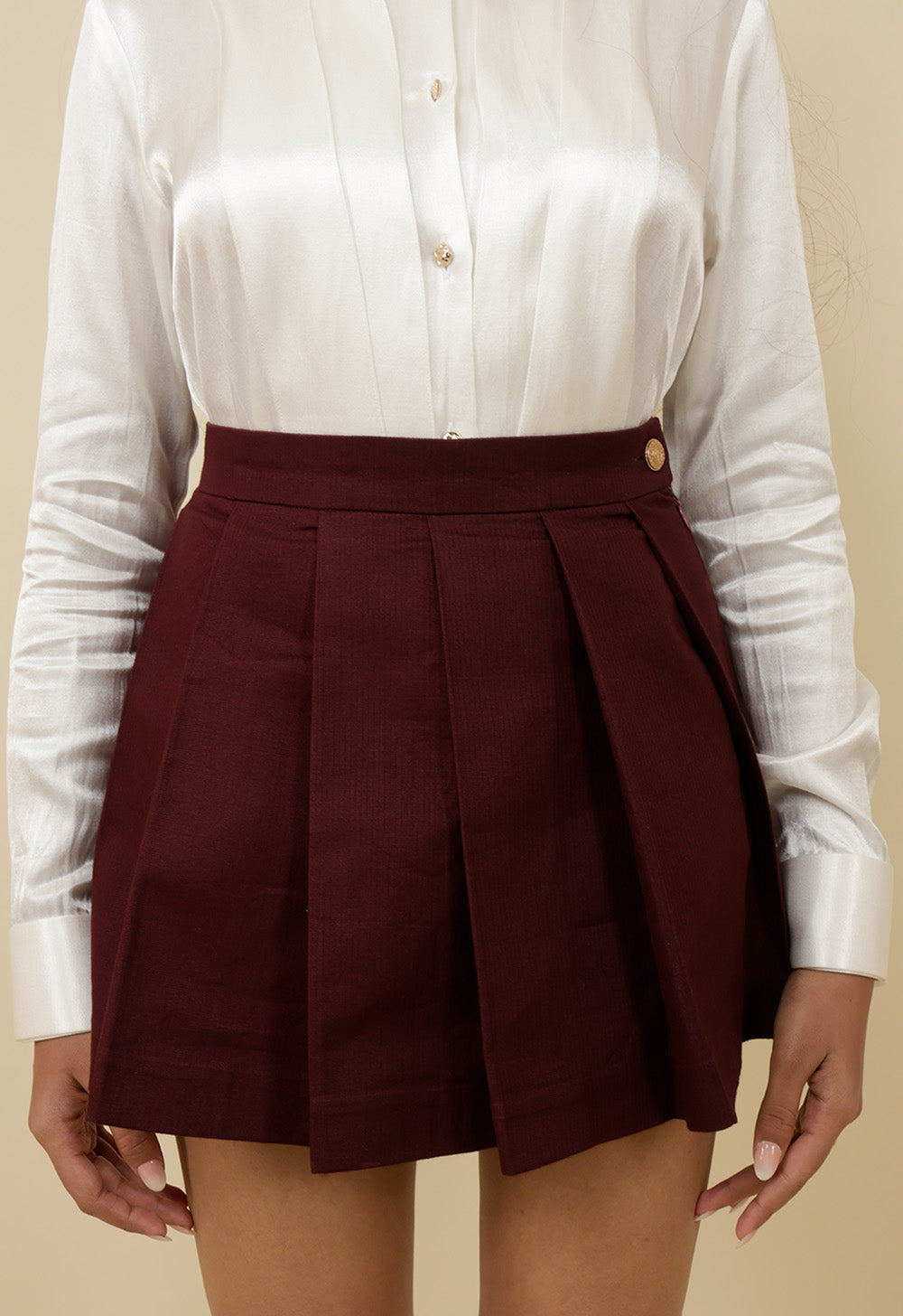 Gajji Silk Top