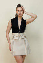 Structured Shirt Top