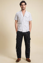 White Threaded Essence Shirt