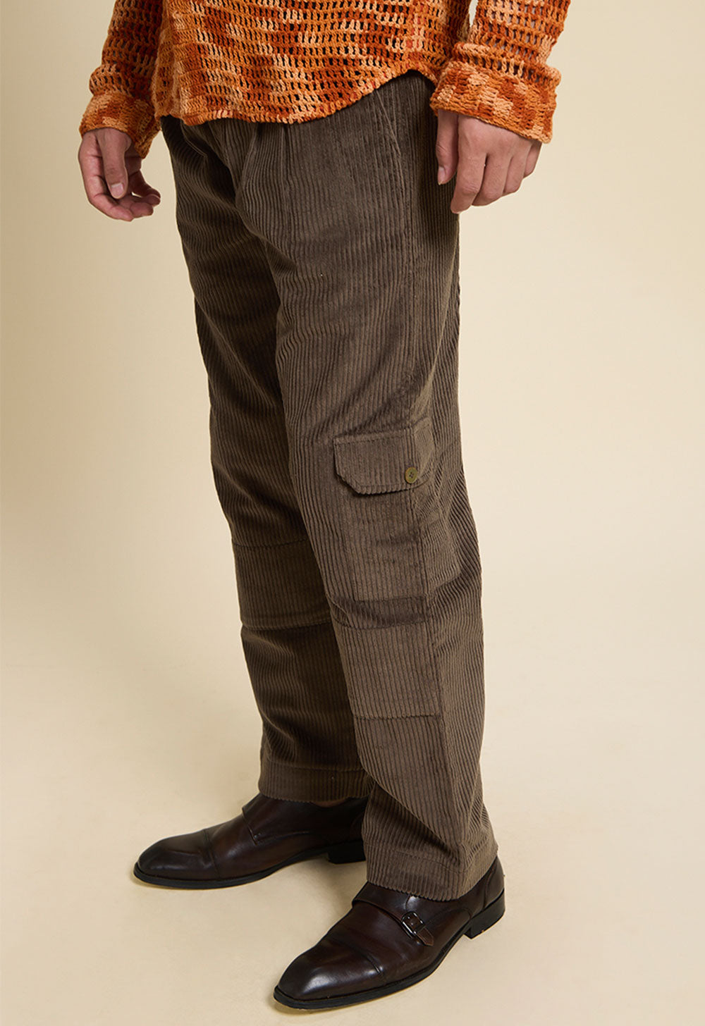 Tobacco Corduroy Pants