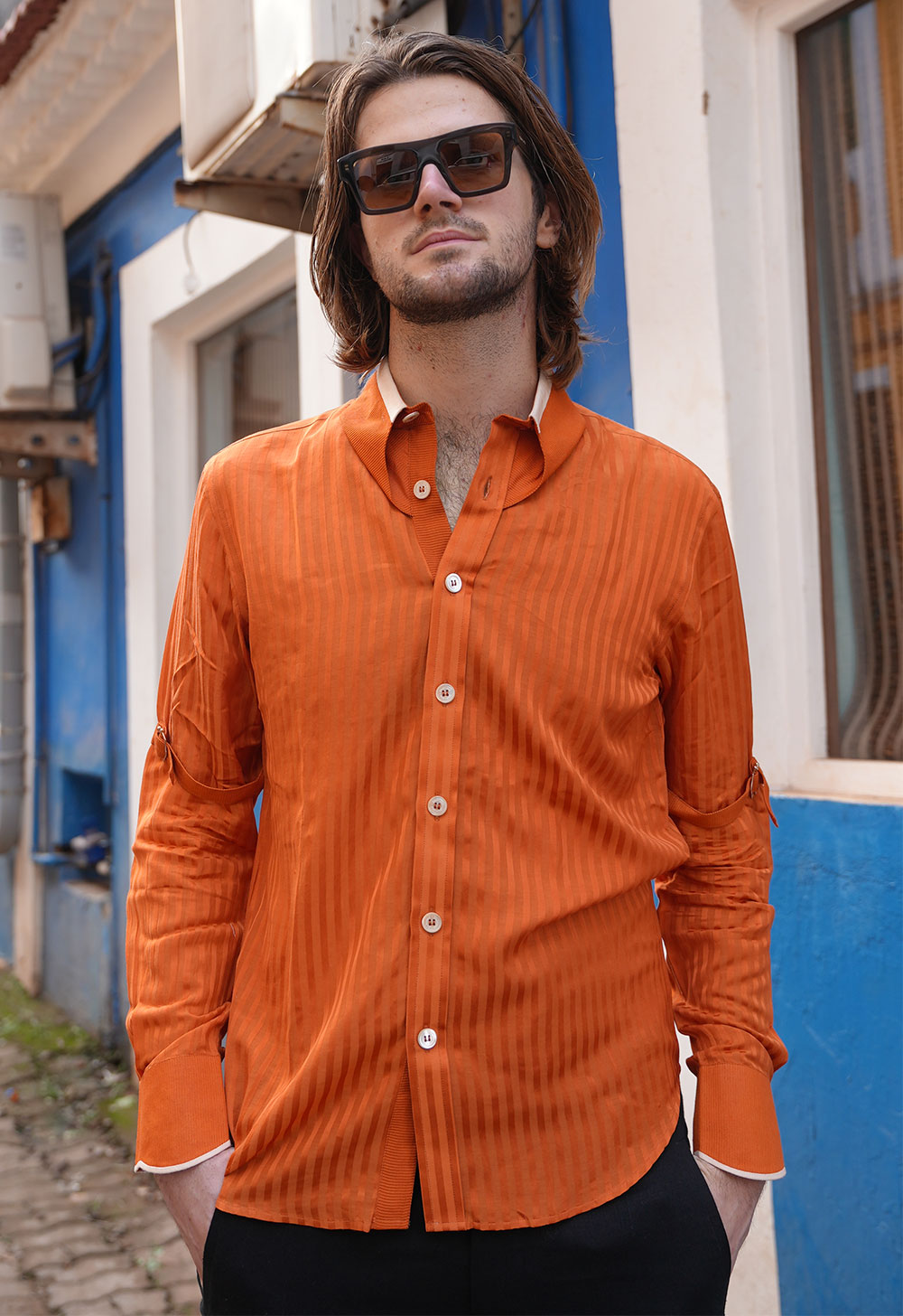 Orange Pulp Weave