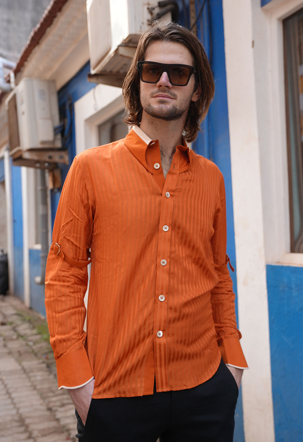 Orange Pulp Weave